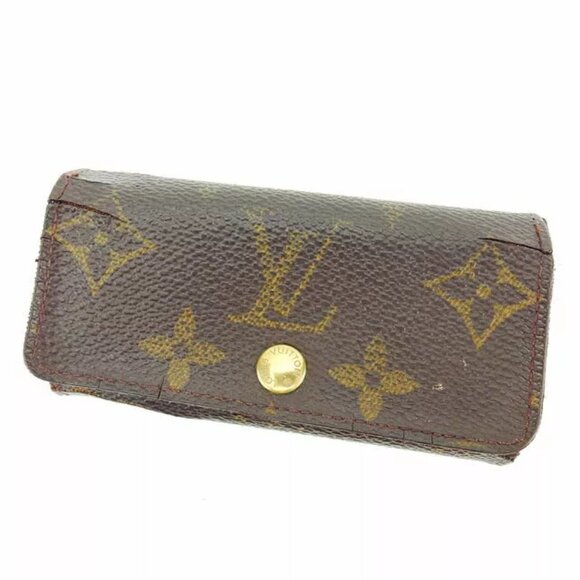 Louis Vuitton Key Case Monogram Monogram Canvas Authentic Used T15061 - Picture 1 of 6